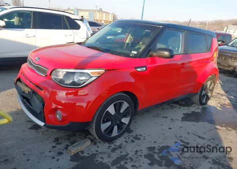 2017 Kia Soul + z USA, uszkodzony, nr VIN KNDJP3A58H7444242